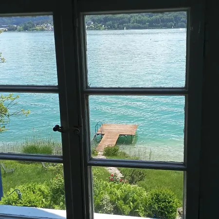 펜션 Seehaus Traumhaft Woerthersee